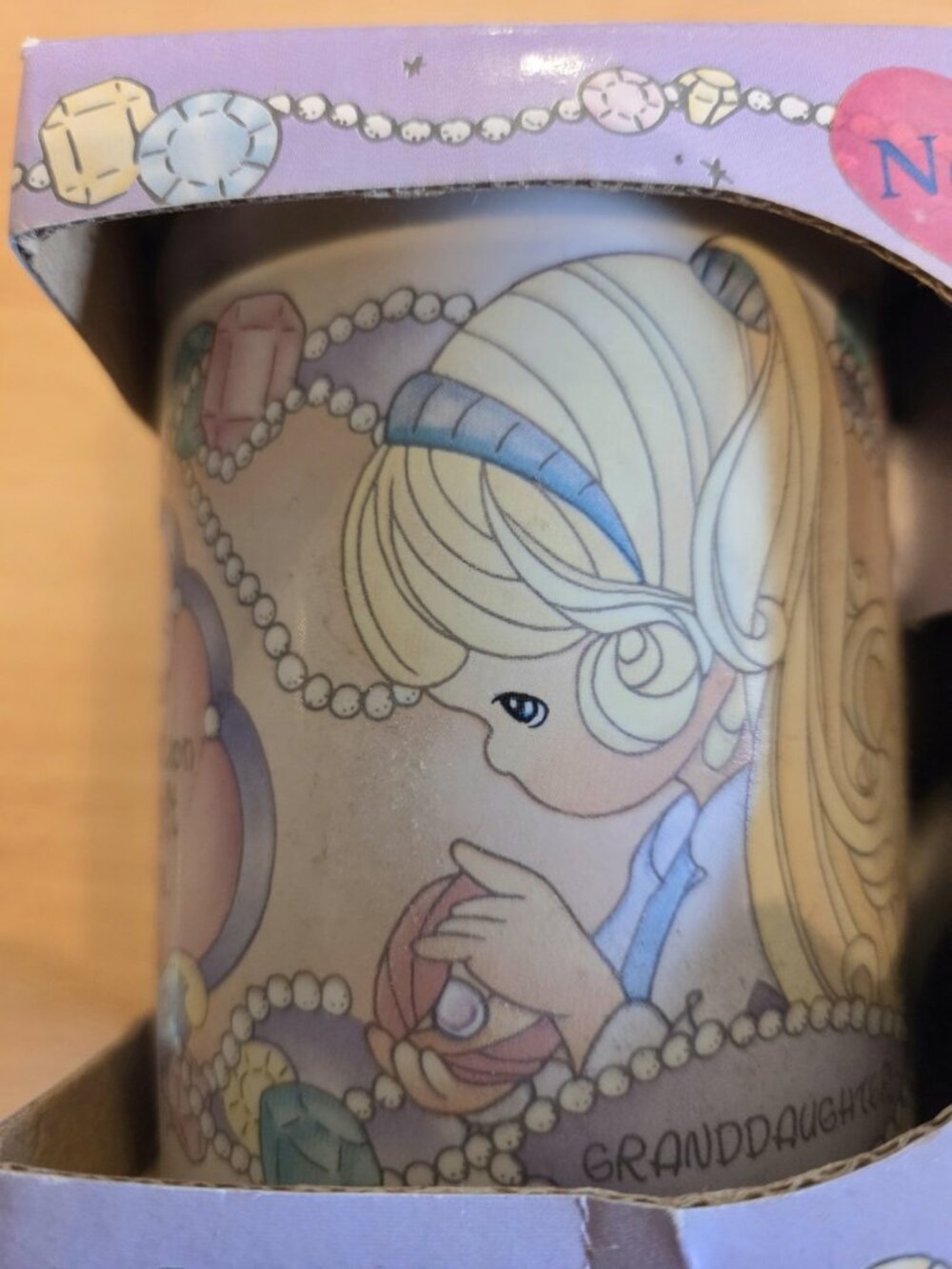 NEW NIB Precious Moments by Enesco What's in a Name Granddaughter Mug